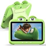 ascrecem Kids Tablet 7 Zoll Kinder Tablet Android Kleinkind Tablet für Kinder mit WiFi Dual Kamera Bluetooth,Kindersicherung,Bildung,Spiele,Quad Core 2GB RAM 32GB ROM Google Play von 3 bis 14 Jahren