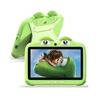 ascrecem Kids Tablet 7 Zoll Kinder Tablet Android Kleinkind Tablet für Kinder mit WiFi Dual Kamera Bluetooth,Kindersicherung,Bildung,Spiele,Quad Core 2GB RAM 32GB ROM Google Play von 3 bis 14 Jahren