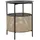 Mauro Ferretti Couchtisch, Schwarz/ Gold, Metall, 40x50x40 cm Wohnzimmer, Wohnzimmertische, Couchtische