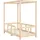 vidaXL Kinderbett 70 x 140 cm Kiefer massiv braun