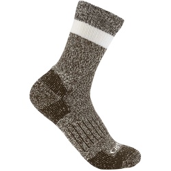 Carhartt MIDWEIGHT CREW SOCK SC7680W - carhartt brown - MED