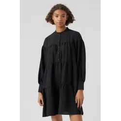Hymnen Langarm Kleid - schwarz - Vero Moda