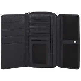 Mano Don Tommas Geldbörse Damen Portemonnaie schwarz