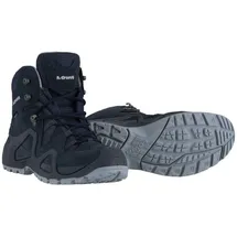 Lowa Military-Stiefel Arbeitsschuhe Zephyr Mid GTX (Veloursleder, wasserdicht) stahlblau Damen