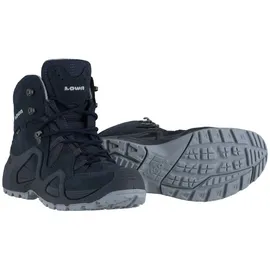 Lowa Military-Stiefel Arbeitsschuhe Zephyr Mid GTX (Veloursleder, wasserdicht) stahlblau Damen