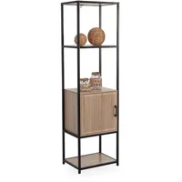 Koopmann International Regal SHADIA Bücherregal 43 x 33 x 153 cm Braun