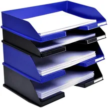 Exacompta 117104D 8x Briefablage Combo quer - Nachtblau