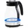 Camry CR 1300 Wasserkocher 1,7 l, blaue LED-Beleuchtung, 2200 W Leistung, Silber