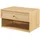 [en.casa] Eiker Wandregal 31,5 x 23 x 40 cm Beige
