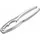 KitchenCraft Nussknacker Metall 16 cm Silber