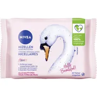 NIVEA MIZELLEN 3in1 1-lagig weiß, 25 Tücher