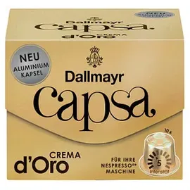 Dallmayr Capsa Crema d'Oro Kaffeekapseln 10 St.
