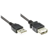 Good Connections USB-A auf USB-A 1,8 m Schwarz
