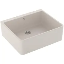 Villeroy & Boch Spülstein Einzelbecken 60 X crema + Handbetätigung