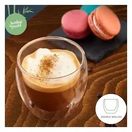 Bambuswald Kaffeeglas 0,24 l