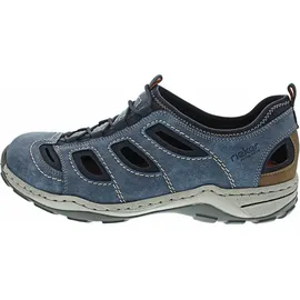 Rieker Slipper Herren Blau 45