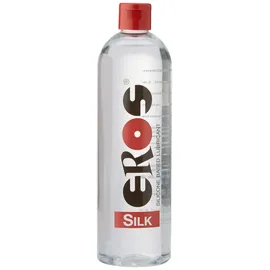 Eros Silk - Gleitmittel Gleitgel Massagegel auf Silkonbasis - Made in Germany (500ml)