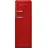FAB30RRD5 Retro-Kühl-Gefrierkombination (222 l, 1720 mm hoch, Rot)