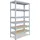 shelfplaza Schwerlastregal, Silber, Metall, Rechteckig, 70x200x60 cm, Freizeit, Heimwerken, Werkstatt, Schwerlastregale