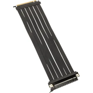 Kolink PCIe Riser Kabel PCIe 5.0 PCIe x16 Stecker, PCIe x16 Buchse 30cm, schwarz PGW-RC-MRK-011