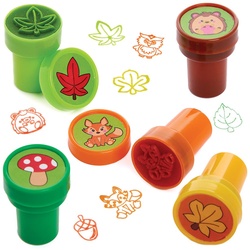 Selbstfärbende Stempel "Herbst" (10 Stück) Mitgebsel