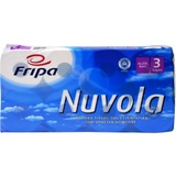 Fripa Toilettenpapier Nuvola 3-lagig hochweiß mit Blumenprägung