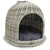 HABAU Katzenhöhle mit Kissen aus Polyethylen mit Metallrahmen |