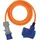 Brennenstuhl Camping CEE-Verlängerungskabel mit CEE-Stecker und Winkelkupplung inkl. Schutzkontakt-Kombisteckdose mit LED Spannungsanzeige (3m, 230V/16A, Einsatz im Außenbereich, Made in Germany)