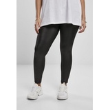 URBAN CLASSICS Ladies Imitation Leather Leggings schwarz