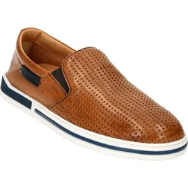 Galizio Torresi Sportliche Slipper Herren Braun 42