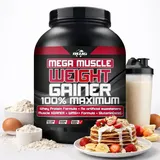 Body World Group Mega Muscle Weight Gainer Banana Pulver 5000 g