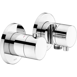 Keuco Plan blue Thermostatarmatur Set UP 2-Wege für 2 Verbraucher Verchromt 53953011221
