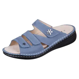 Finn Comfort Grenada Pantolette Blau, 39 EU