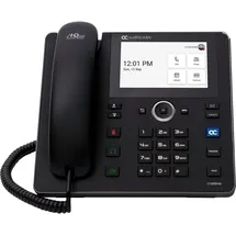 Audiocodes C455HD, IP-Telefon, Schwarz, Kabelgebundenes Mobilteil, Android, SIP-Info, 8 Zeilen