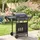Outsunny Gasgrill 5 KW 2 Brenner schwarz