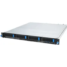 Asus Rack 1U RS300-E12-RS4/350W Intel C262 LGA1700 95W 4xDDR5 4400/4000/3600 4x3 5/2 5 4*SATA/SAS/NVMe 2x Intel