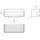 EMCO System 2 Wandkorb mit verdeckter Befestigung,