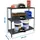 Proregal Schwerlastregal Metall 90x80x30 cm Anthrazit