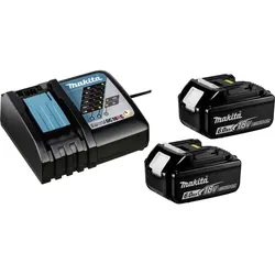 Makita LXT - Batterieladegerät + Batterie - für Makita DHR263Z, DHR263ZJ, DHR264...