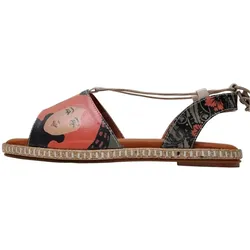 Sandale DOGO "Damen Hazel Caretta-Hey Dude 36 DOGO Hazel Vegan Damen Sandalen/", Damen, Gr. 38, Normalschaft, gelb, Lederimitat, Schuhe, Vegan