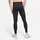 Nike Phenom Elite Lauftights Herren 010 black/reflective silv XL