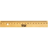 TSI Lineal 17 cm aus Holz, mit Metallkante, Art. Nr. 46217