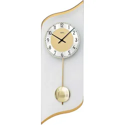 Pendeluhr modern Aluminium-Zifferblatt - AMS Modell: 7437