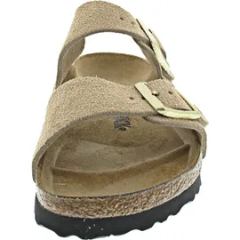 Birkenstock Arizona schmal Pantolette beige in Gr. 42 - 42