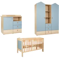 Arthur Berndt »Babyzimmer-Set »Roofy« 3-teilig mit 2-türigem Kleiderschrank 2-türig,
