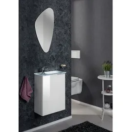 Fackelmann Waschbeckenunterschrank SBC Weiß 44 cm
