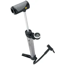 Topeak Turbo Morph G Standpumpe schwarz/silber