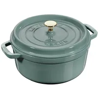 Staub Cocotte, Pfanne + Kochtopf, Grün