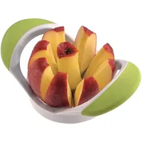 Westmark Apfelteiler 8P 17,5 x 10,5 x 6,5 cm Edelstahl/Kunststoff grün/silber/weiß