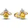 Pandora Ohrstecker Timeless Goldfarben 264559C01